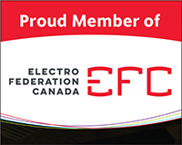 Logo de membre fière de l’Électro-Fédération Canada