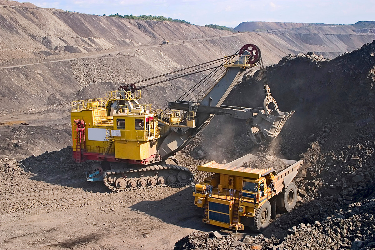 Mining trucks