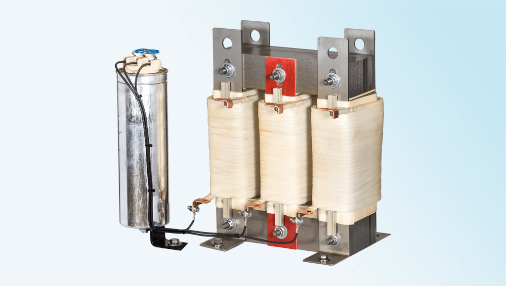 SineWave Filter on blue background