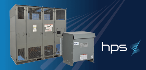 deux transformateurs de distribution gris