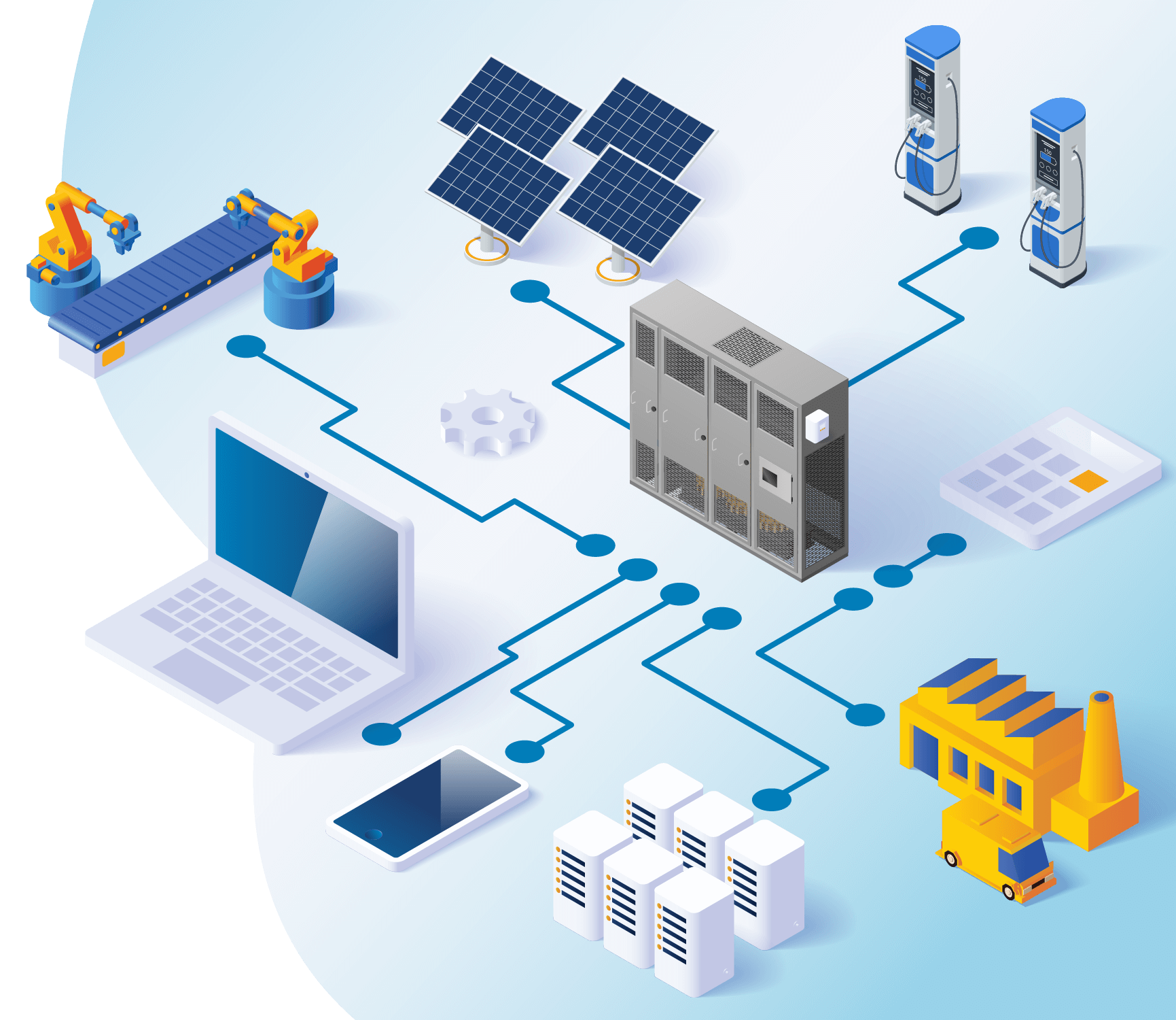 Industrial Applications with HPS Smart Transformers