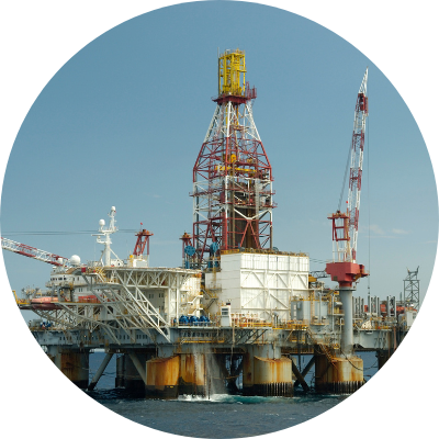 Offshore oil rig