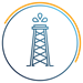 petrochemical oil and gas icon
